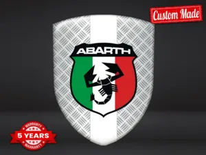 Fiat Abarth Logosticker Universal Anpassbar Pro Personalisierbar